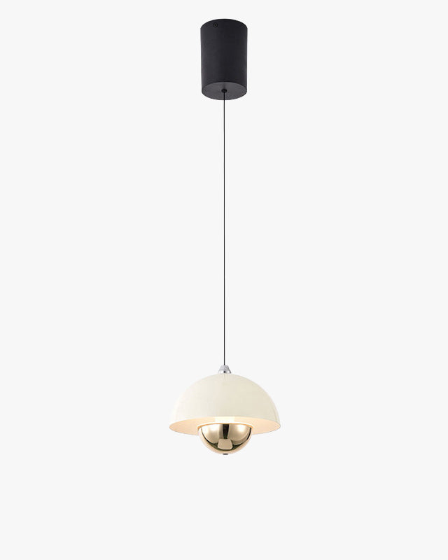 WOMO Contemporary Metal Dome Pendant Light - WM3136