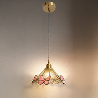 WOMO Butterfly Glass Cone Pendant Light - WM3138