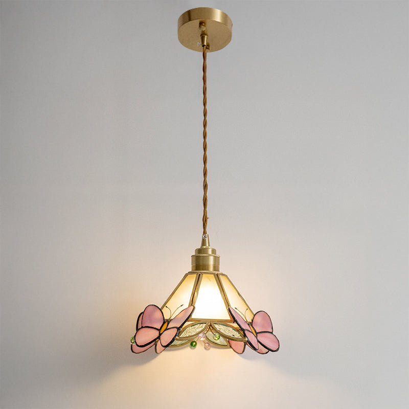 WOMO Butterfly Glass Cone Pendant Light - WM3138