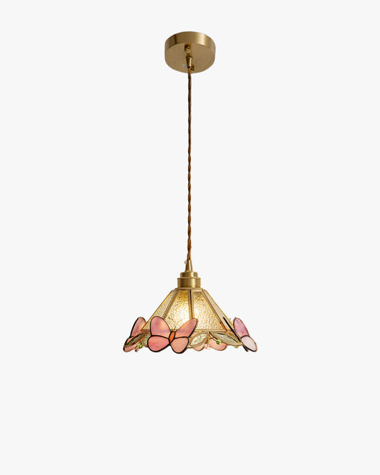 WOMO Butterfly Glass Cone Pendant Light - WM3138