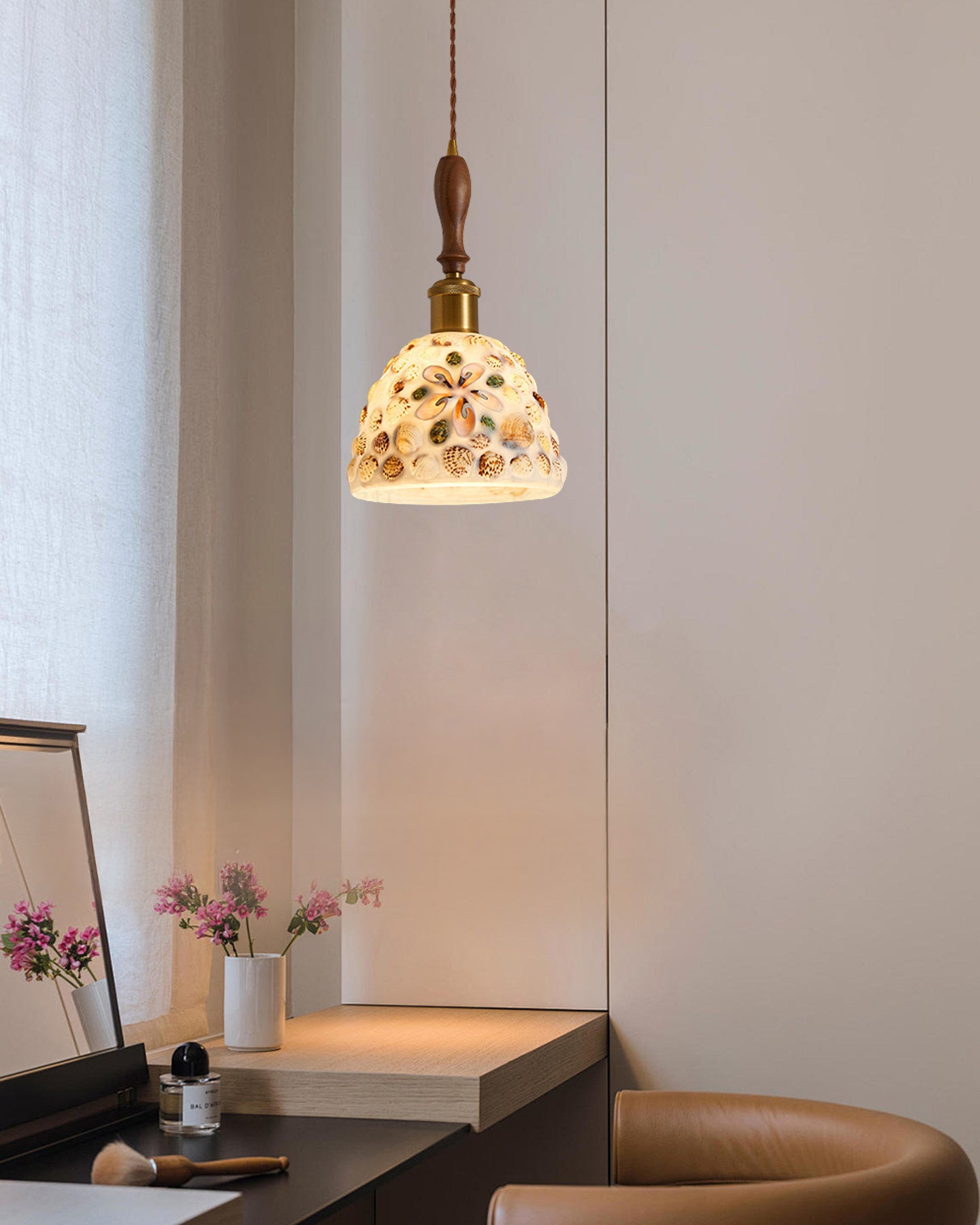 WOMO Art Glass Bell Pendant Light - WM3139
