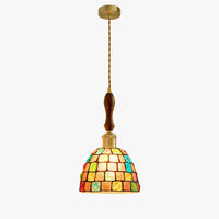 WOMO Art Glass Bell Pendant Light - WM3139