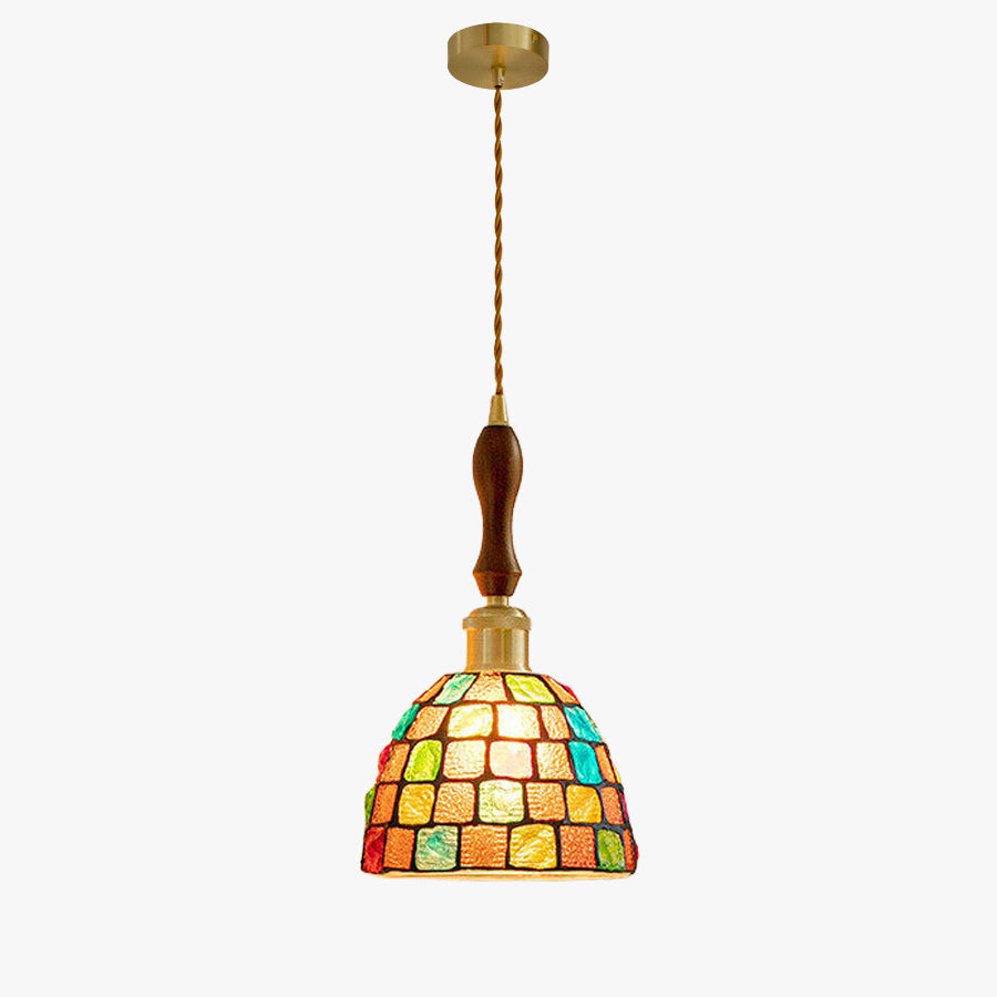 WOMO Art Glass Bell Pendant Light - WM3139