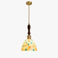 WOMO Art Glass Bell Pendant Light - WM3139