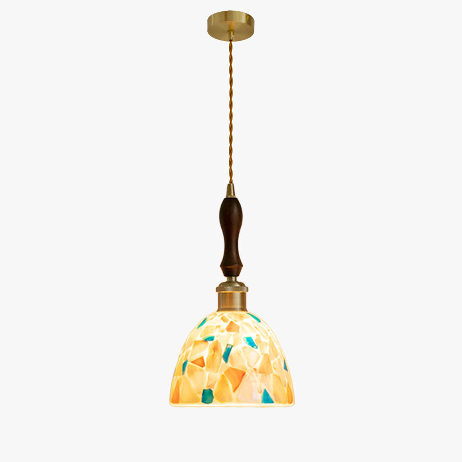 WOMO Art Glass Bell Pendant Light - WM3139