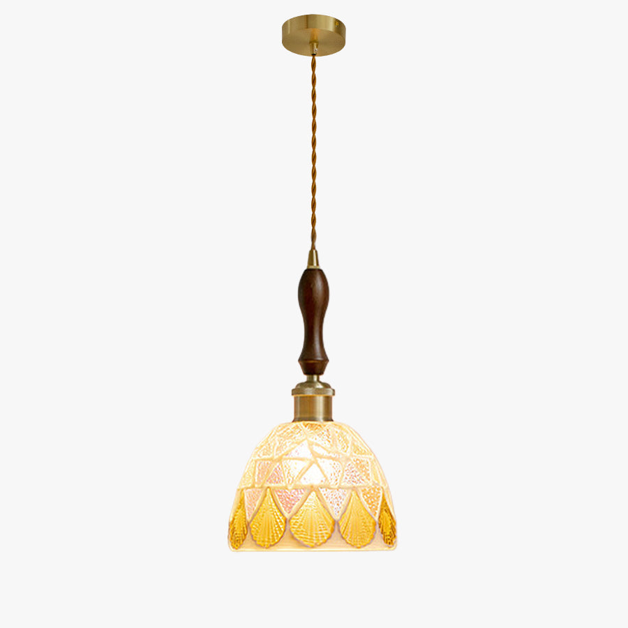 WOMO Art Glass Bell Pendant Light - WM3139