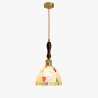 WOMO Art Glass Bell Pendant Light - WM3139