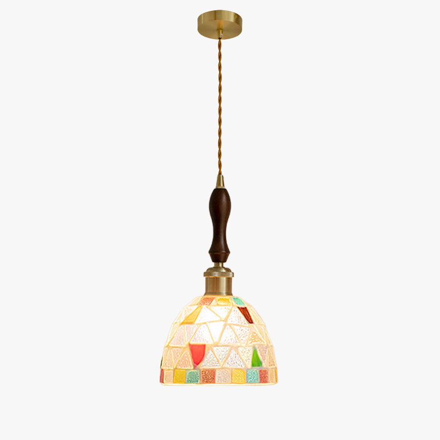 WOMO Art Glass Bell Pendant Light - WM3139