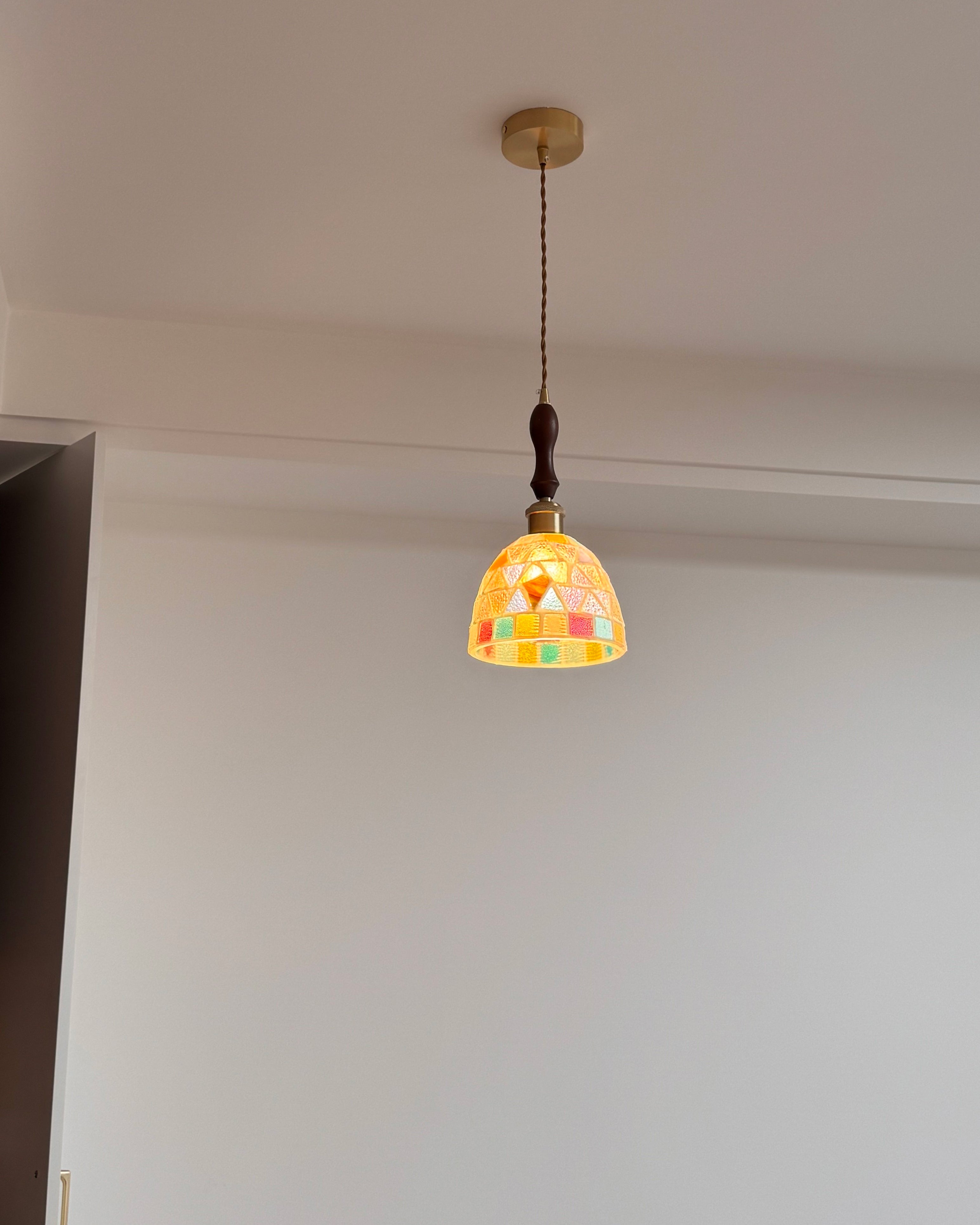 WOMO Art Glass Bell Pendant Light - WM3139