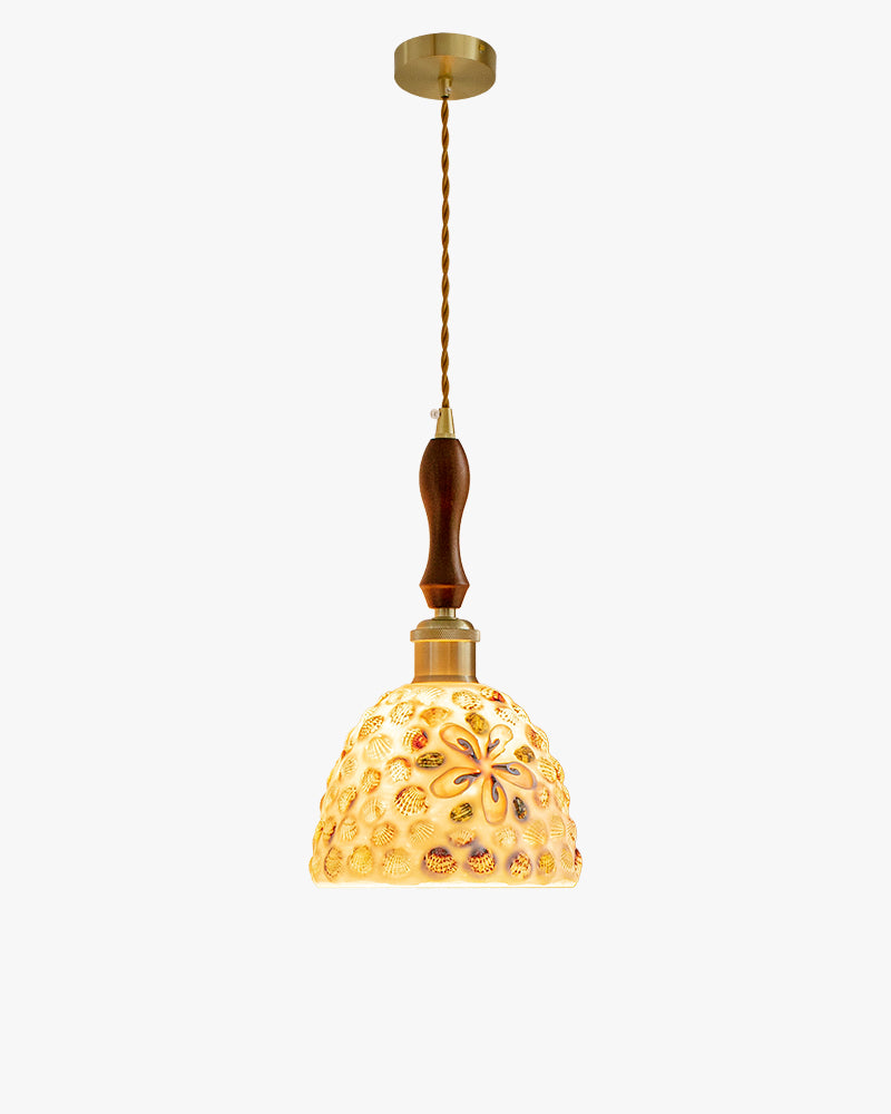 WOMO Art Glass Bell Pendant Light - WM3139