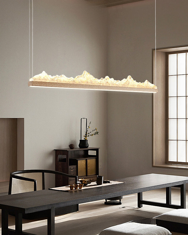 WOMO Resin Linear Pendant Light - WM3140