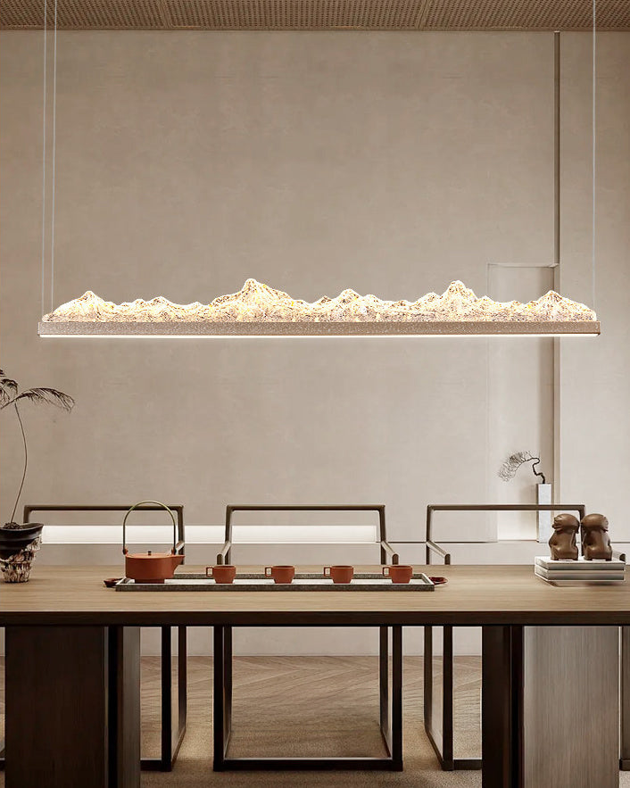 WOMO Resin Linear Pendant Light - WM3140