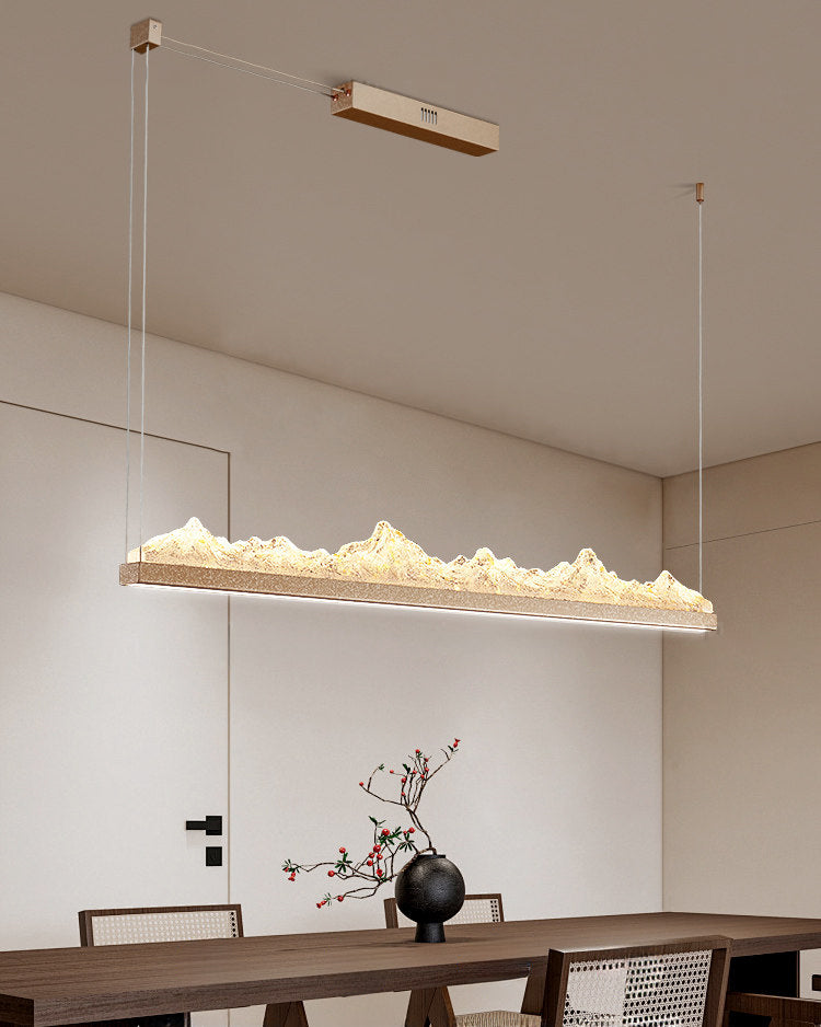 WOMO Resin Linear Pendant Light - WM3140