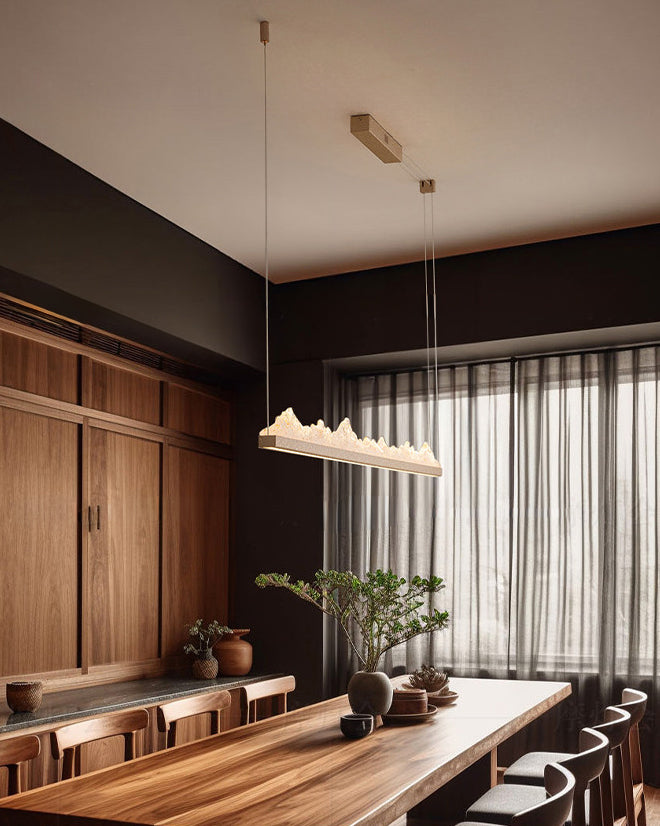 WOMO Resin Linear Pendant Light - WM3140