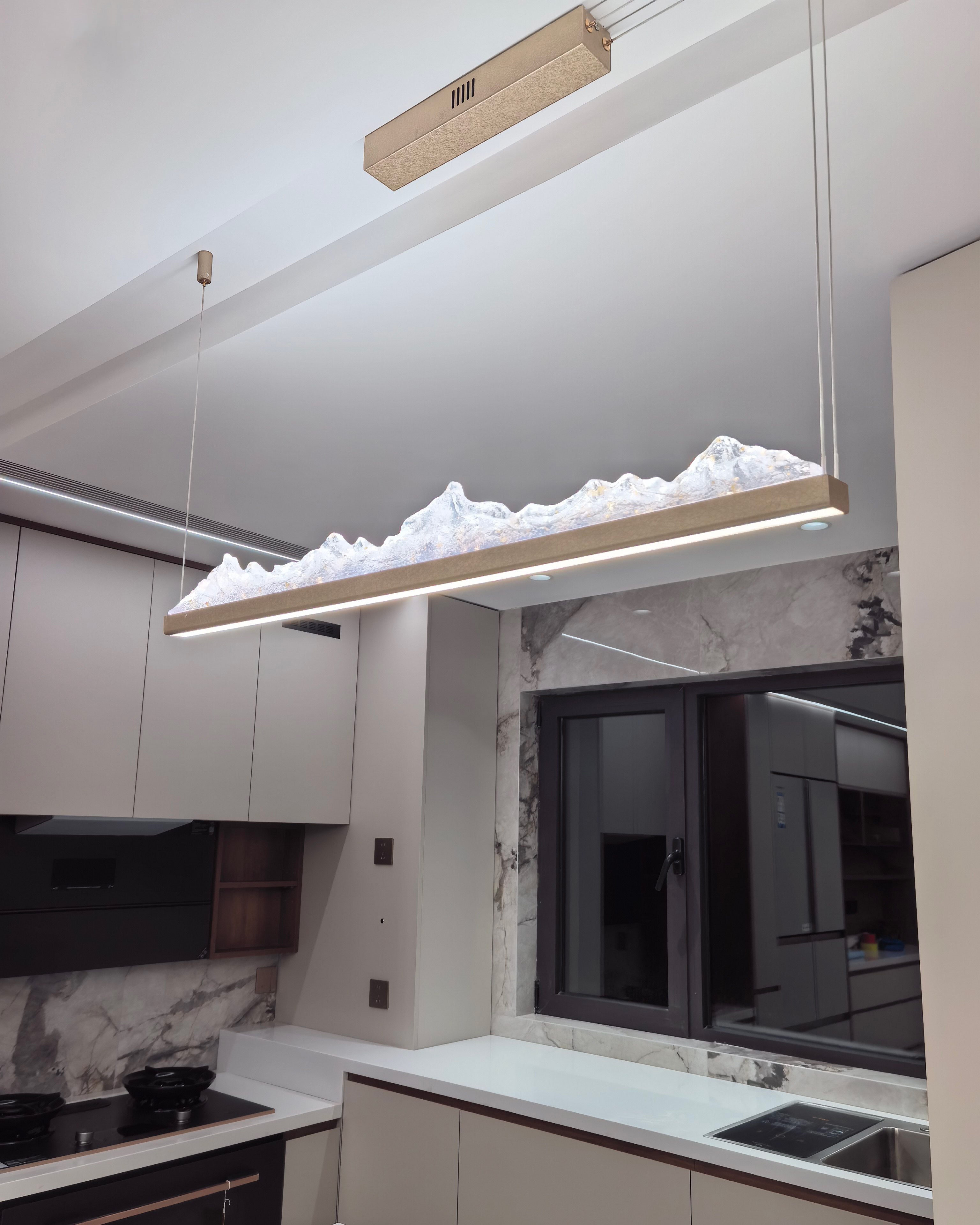 WOMO Resin Linear Pendant Light - WM3140