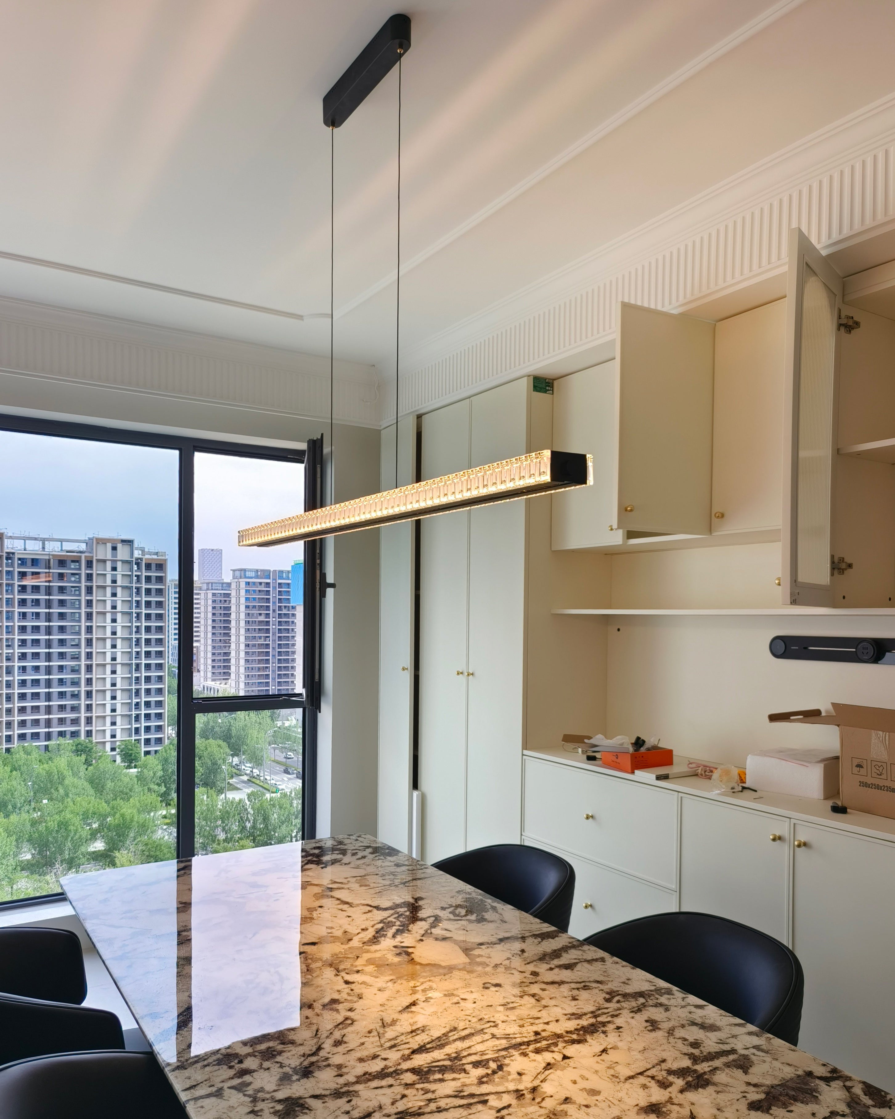 WOMO Acrylic Linear Pendant Light - WM3143