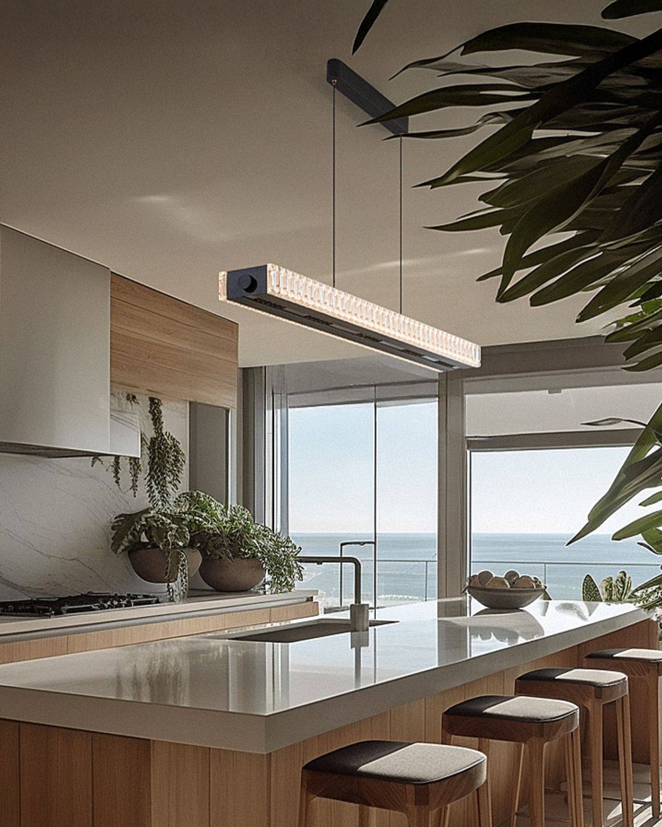 WOMO Acrylic Linear Pendant Light - WM3143