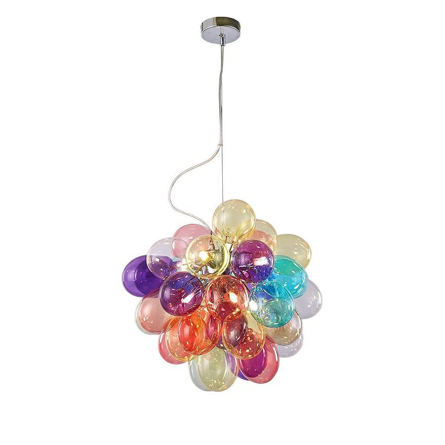 WOMO Colorful Glass Bubble Chandelier - WM3146