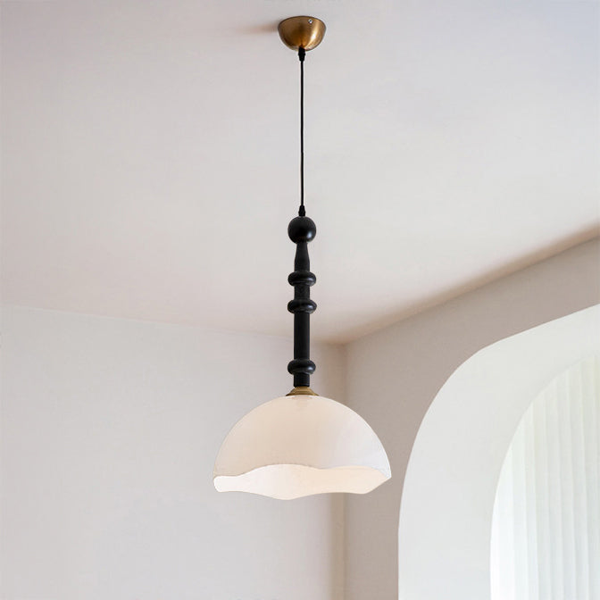 WOMO Vintage Glass Dome Pendant Light - WM3147