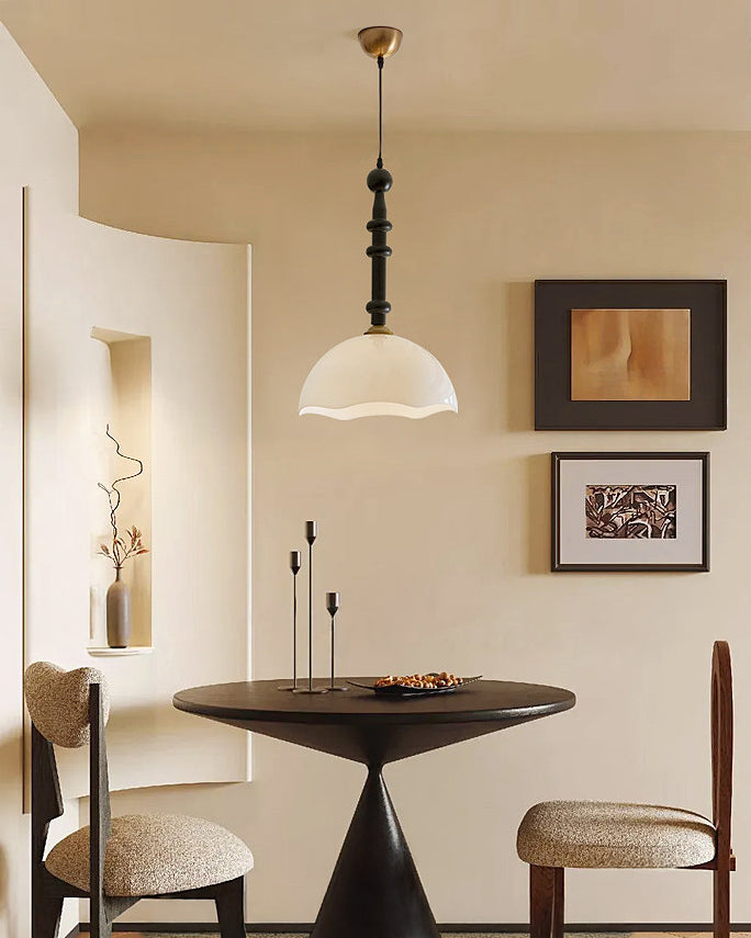 WOMO Vintage Glass Dome Pendant Light - WM3147