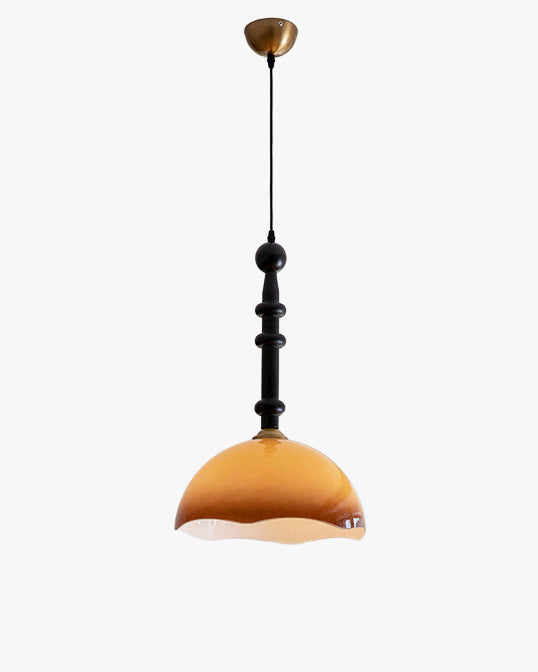 WOMO Vintage Glass Dome Pendant Light - WM3147