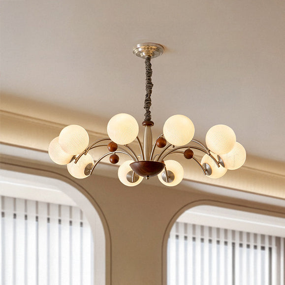 WOMO Multi Glass Globe Chandelier-WM3152
