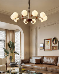 WOMO Multi Glass Globe Chandelier-WM3152