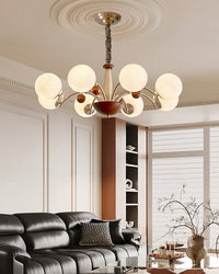 WOMO Multi Glass Globe Chandelier-WM3152