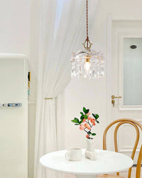 WOMO Crystal Fringe Pendant Light-WM3153