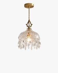 WOMO Crystal Fringe Pendant Light-WM3153