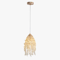 WOMO Glass Fringe Pendant Light-WM3154