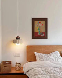 WOMO Cylinder Resin Pendant Light-WM3156