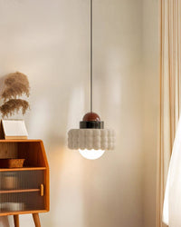 WOMO Cylinder Resin Pendant Light-WM3156