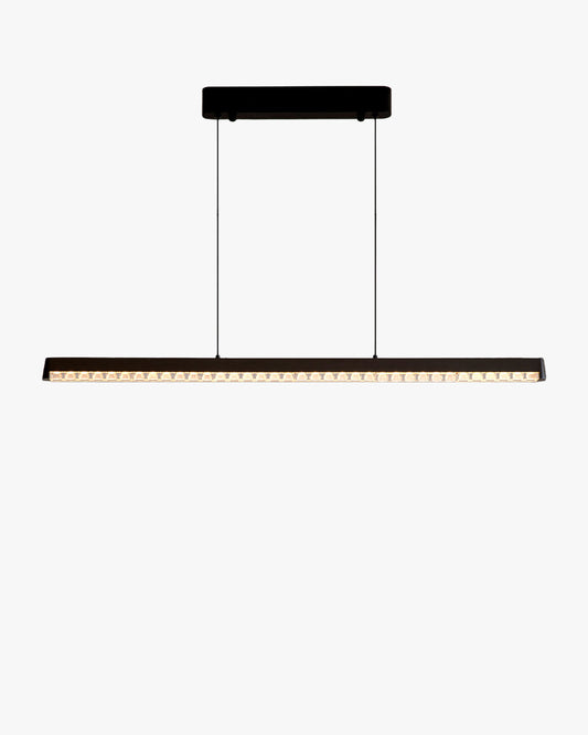 WOMO Black Linear Pendant Light-WM3157