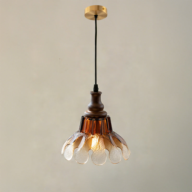 WOMO Glass Flower Rise and Fall  Pendant Light-WM3160