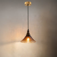 WOMO Glass Flower Rise and Fall  Pendant Light-WM3160