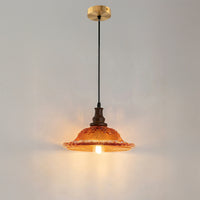 WOMO Glass Flower Rise and Fall  Pendant Light-WM3160