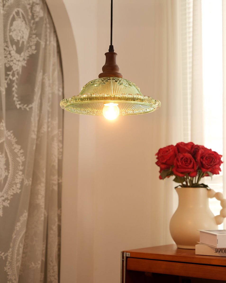 WOMO Glass Flower Rise and Fall  Pendant Light-WM3160