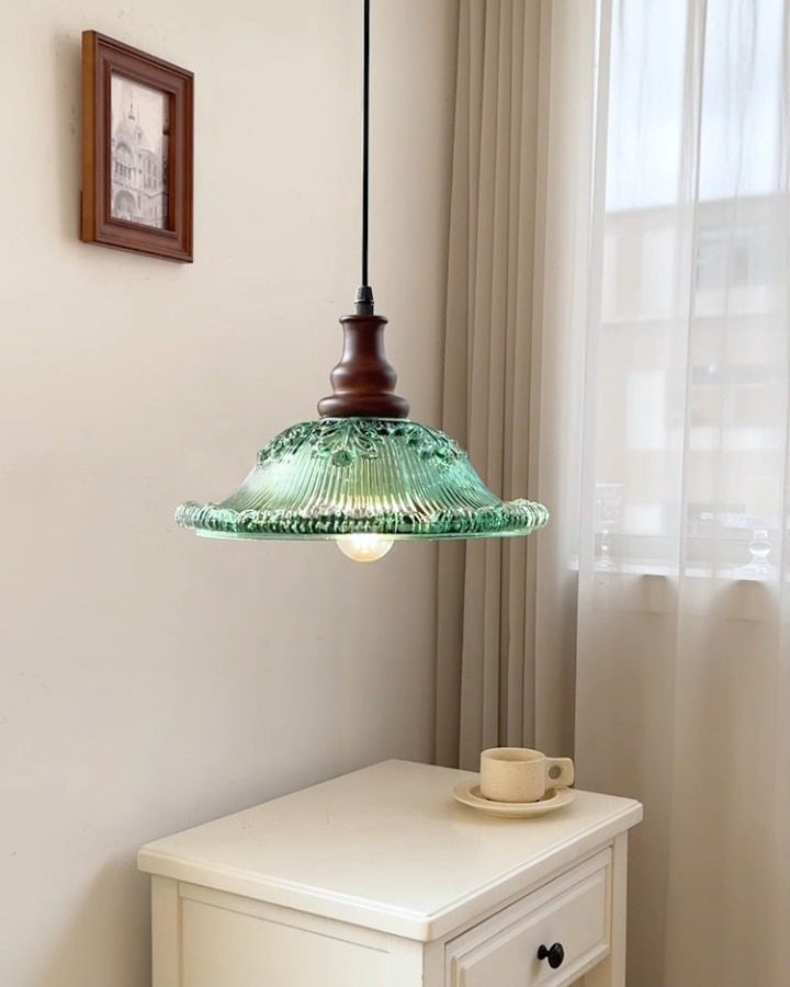 WOMO Glass Flower Rise and Fall  Pendant Light-WM3160