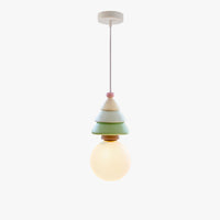 WOMO Christmas Tree Resin Pendant Light-WM3165