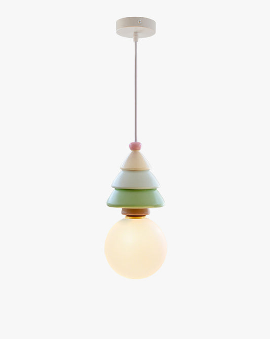 WOMO Christmas Tree Resin Pendant Light-WM3165