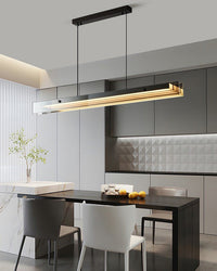 WOMO Minimalist Linear Acrylic Pendant Lights-WM3168