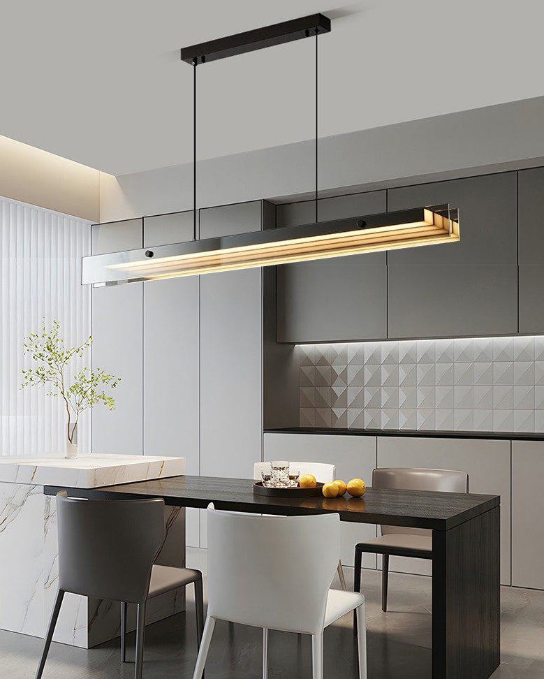 WOMO Minimalist Linear Acrylic Pendant Lights-WM3168