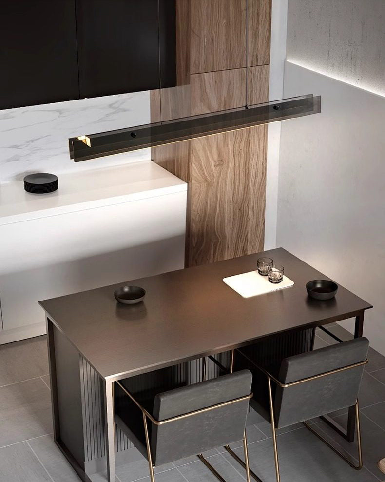 WOMO Minimalist Linear Acrylic Pendant Lights-WM3168