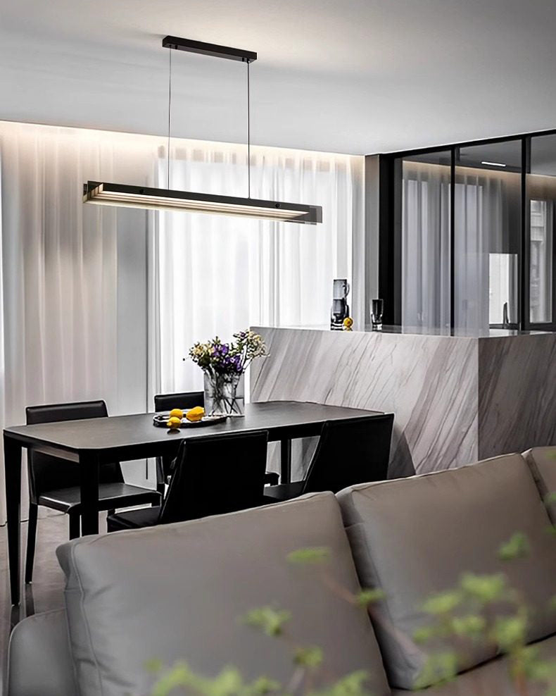 WOMO Minimalist Linear Acrylic Pendant Lights-WM3168