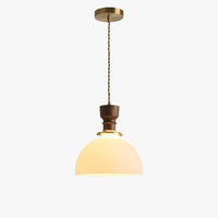 WOMO Frosted Glass Drum Pendant Light-WM3169