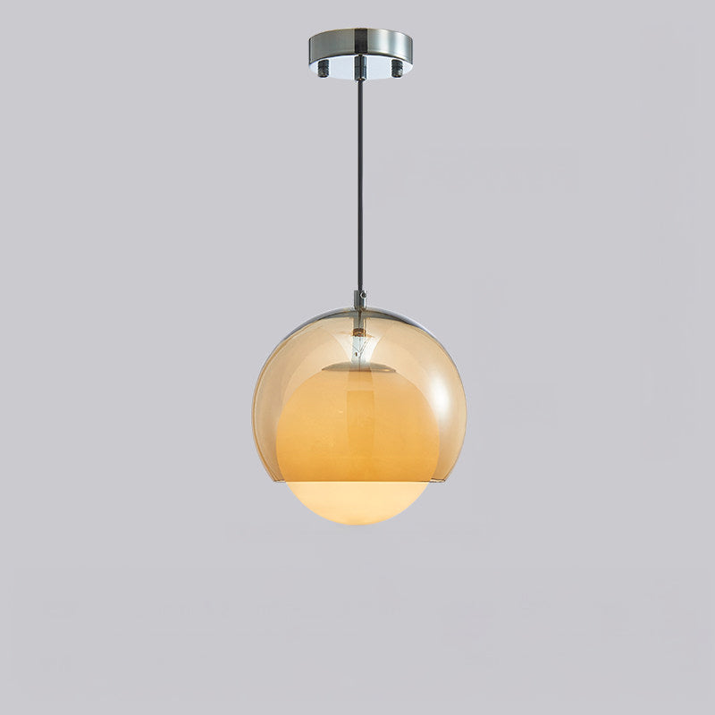WOMO Glass Globe Pendant Light-WM3171