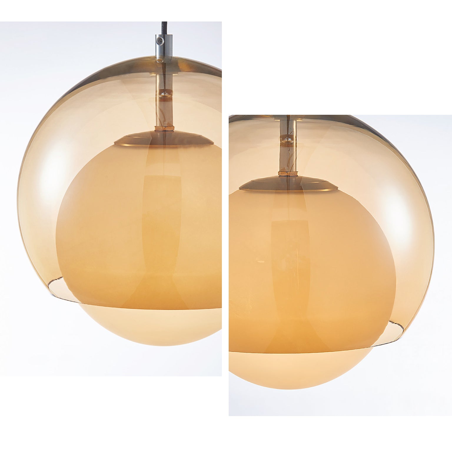 WOMO Glass Globe Pendant Light-WM3171