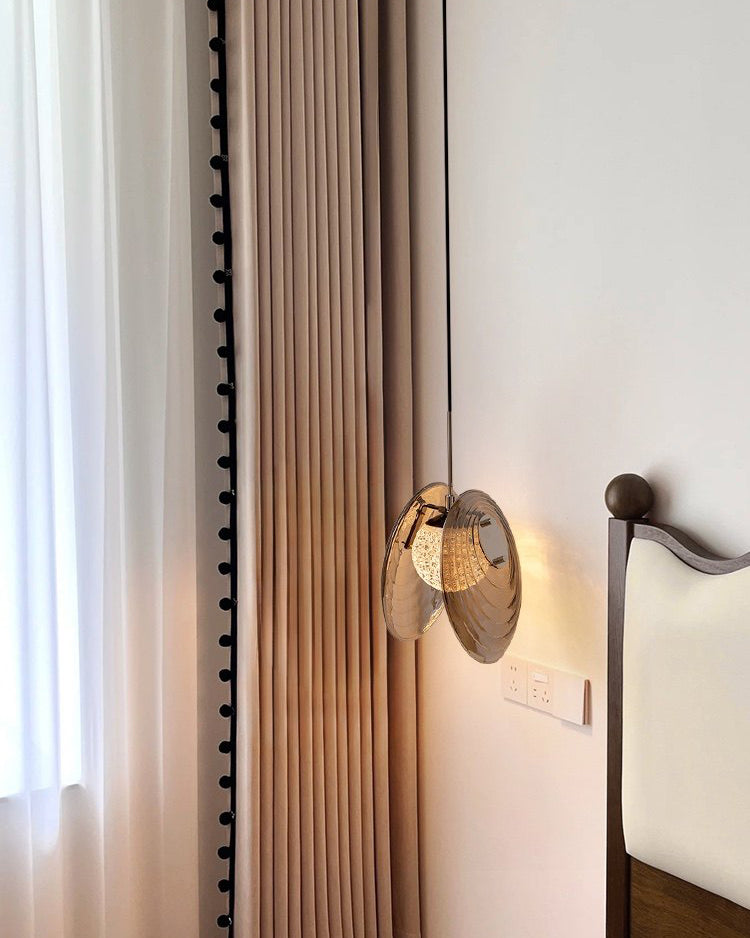 WOMO Glass Disc Pendant Light-WM3172