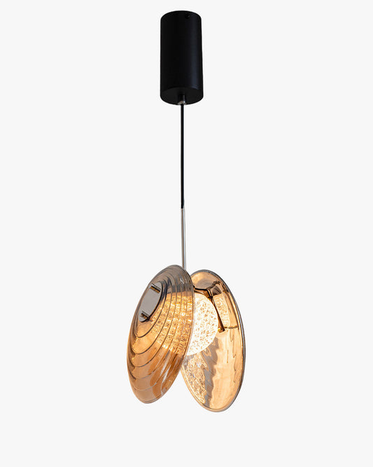 WOMO Glass Disc Pendant Light-WM3172